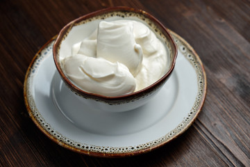 Sour cream. catering menu