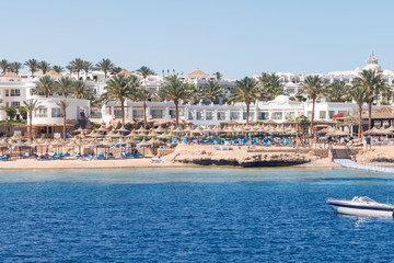 island white sandy beach sea Egypt