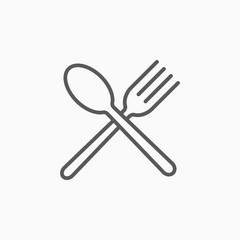 fork and spoon icon