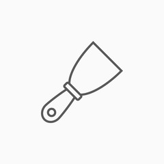 putty knife icon