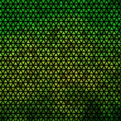 Light Green vector pattern with polygonal style.