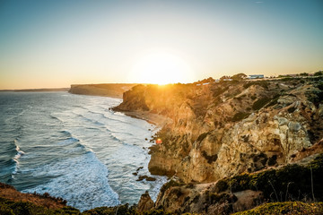 Tramonto sul mare