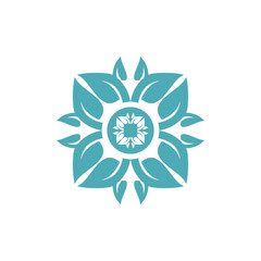 creative leaf vintage logo template