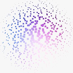 Light Pink, Blue vector background with rectangles. Modern design with rectangles in abstract style. Pattern for busines booklets, leaflets