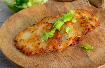 Potato Pancakes, Draniki, Deruny, Potato Latkes or Boxties