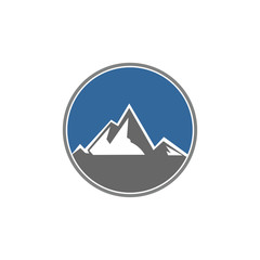 creative mountain  logo vector template