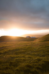 Fototapeta na wymiar Icelandic sunrise