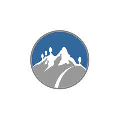 creative mountain  logo vector template