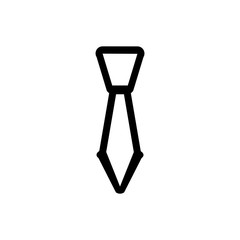Tie icon. Man fashion symbol