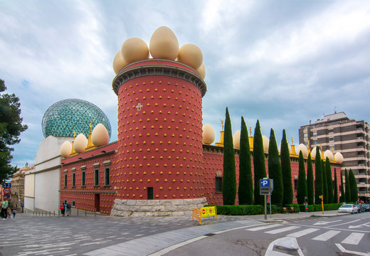 Dali Theatre and Museum, Figueras, Spain