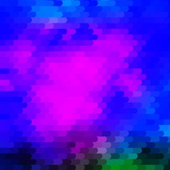 Dark Pink, Blue vector template with lines. Gradient abstract design in simple style with sharp lines. Pattern for booklets, leaflets.