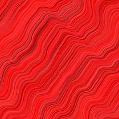 Fototapeta na wymiar Light Red vector background with curved lines.