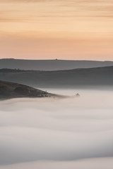 Castleton Cloud inversion at sunrise