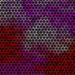 Light Pink, Yellow vector layout with lines, triangles.