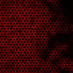 Dark Orange vector background with polygonal style.