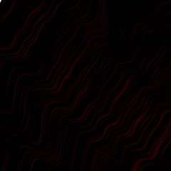 Dark Red vector template with curved lines. Abstract illustration with gradient bows. Best design for your ad, poster, banner.