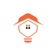 home light bulb logo designs