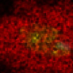 Light Red, Yellow vector backdrop with rectangles.