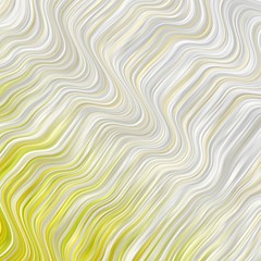 Fototapeta na wymiar Light Green, Yellow vector background with bent lines. Illustration in abstract style with gradient curved. Pattern for busines booklets, leaflets