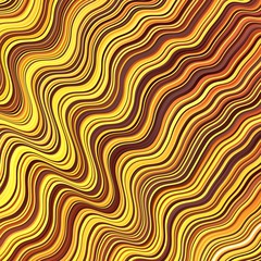 Light Orange vector texture with wry lines. Abstract gradient illustration with wry lines. Pattern for websites, landing pages.