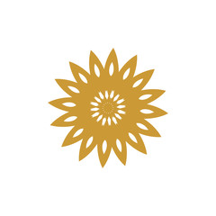 Spiral and swirl motion twisting circles design element set. Vector illustration