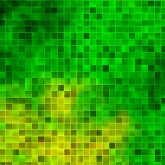 Fototapeta premium Light Green, Yellow vector texture in rectangular style.