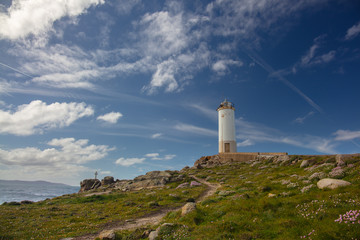 Fototapeta na wymiar Lighthouse of Punta Roncudo