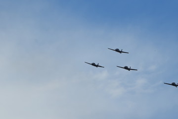 Aviones en Formación