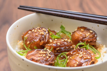 ホタテ飯