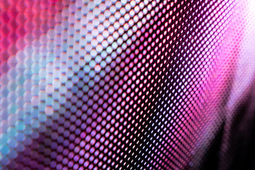 CloseUp LED blurred screen. LED soft focus background. abstract background ideal for design.