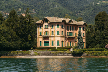 Fototapeta na wymiar Lago Como, Itália