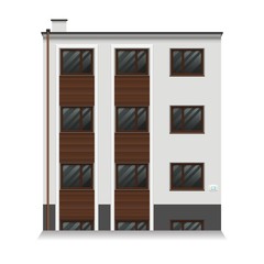 Illustration of a townhouse.