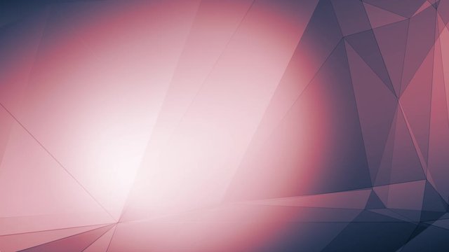 Digital geometric transparent shapes, pastel red presentation layout geometric connection