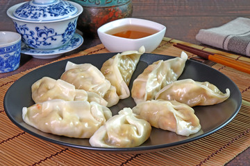 Fototapeta na wymiar Dumpling, Chinese food
