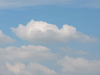 Blue sky background with clouds