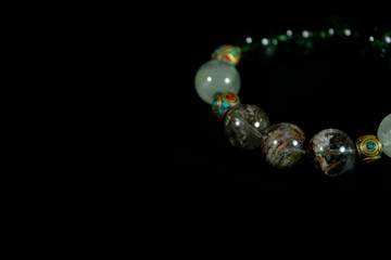 Phantom Quartz bracelet Beads 