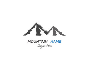 Mountain Logo Business Template Vector