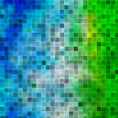 Light Blue, Green vector backdrop with rectangles.