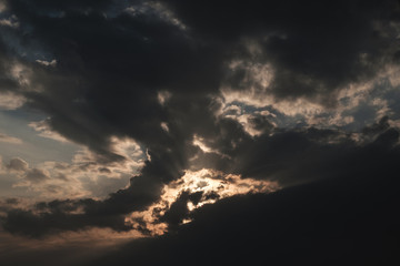 夕暮れ