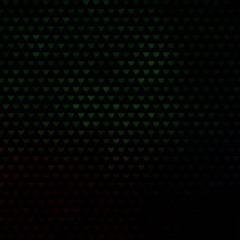 Dark Green vector texture with triangular style.
