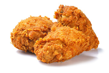 Photo of spicy crispy fried chicken thighs