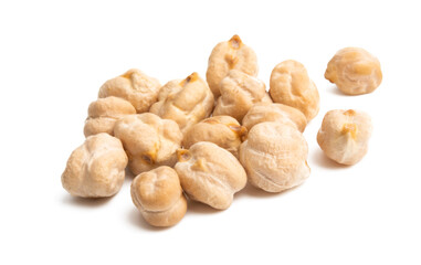 chickpea beans isolated