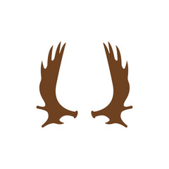 Deer vector icon illustration design