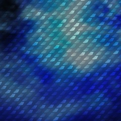 Light BLUE vector texture in rectangular style.