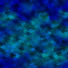 Light BLUE vector background in polygonal style.