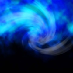 Dark BLUE vector background with clouds. Shining illustration with abstract gradient clouds. Template for landing pages.