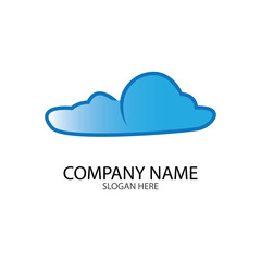 Fototapeta premium Cloud template vector