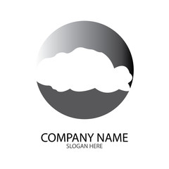 Cloud template vector