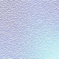 Dark BLUE vector backdrop with curves. Illustration in halftone style with gradient curves. Pattern for commercials, ads.