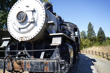 Old Train engine cabooz connector train signs